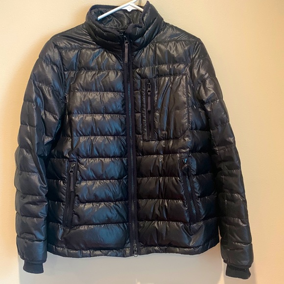 JCrew Black Down Puffer Jacket / Coat - Picture 1 of 7